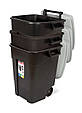 Бак-контейнер для сміття 120л EcoTayg (Іспанія) 60*56,8*88,6 см, з кришкою і ручками, на колесах(422003), фото 6