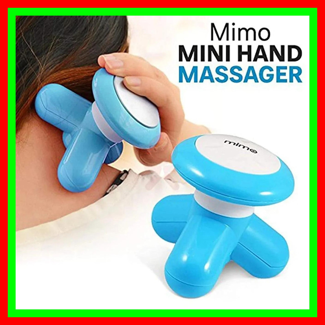 

Мультифункциональный мини-массажер MIMO USB Blue Zessl