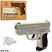 Игрушечный металлический пистолет на пластиковых пульках 6мм CYMA ZM01, фото 3