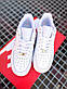 Чоловічі кросівки Nike Air Force Low White (білі) К7703 модні молодіжні кроси, фото 4