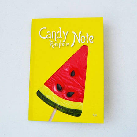 Блокнот 4Profi Candy Rainbow Note yellow 48 аркушів формат А5 903917, фото 2