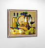 Панно БЦ-стіл в рамі Вино FP-99 ES01 (90 x 90)