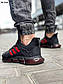 Мужские кроссовки Adidas x Pharrell Vento (черно/красные) KS 1716 модная демисезонная обувь, фото 3
