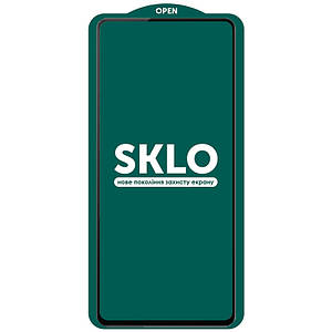Защитное стекло SKLO 5D (full glue) (тех.пак) для Xiaomi Redmi Note 10 5G / Poco M3 Pro