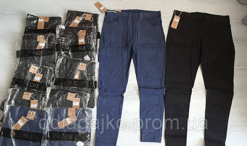 

Женские Джеггинсы брюки Джинсы утеплённые флисовой подкладкой ЗИМА черные/синие 60% хлопок 5XL,6XL,7XL