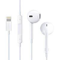 Навушники оригінал 100% Apple EarPods (A1748) в упаковці білий, фото 1