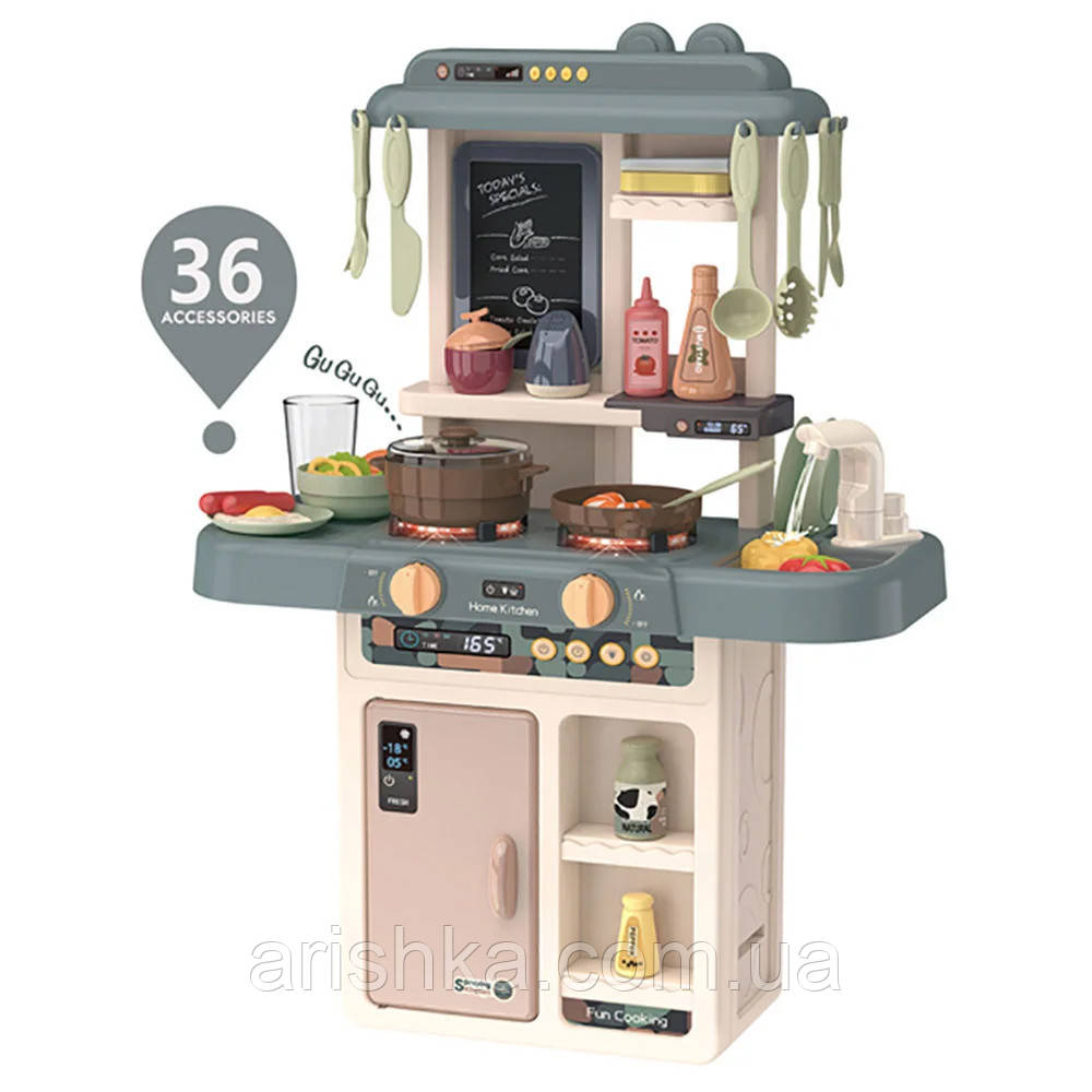 

Детская игровая кухня Home Kitchen с водой (36 аксессуаров, высота 63)