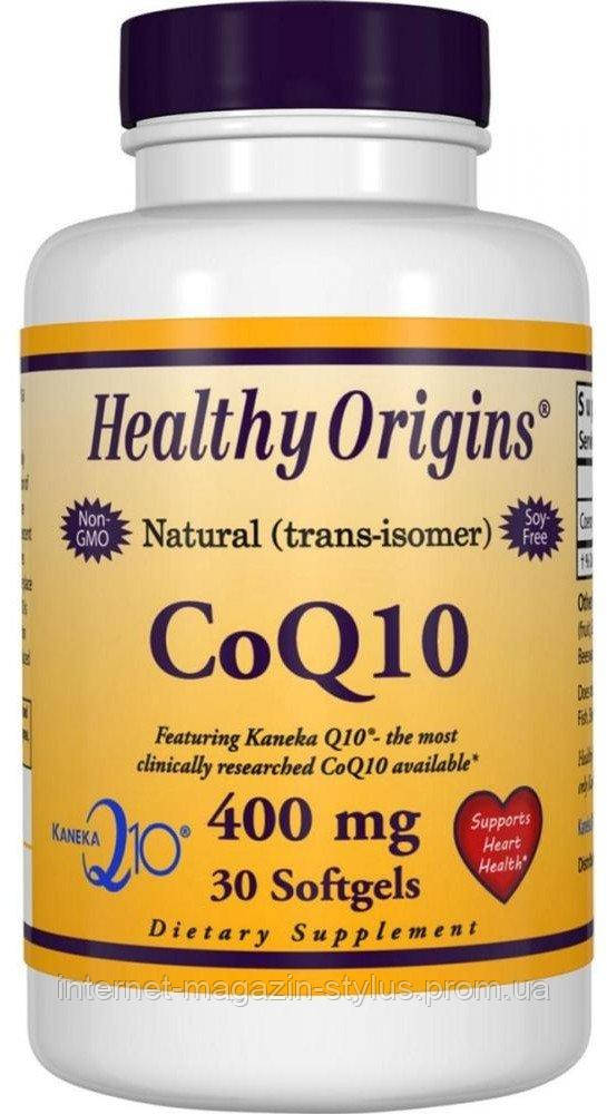 

Healthy Origins Healthy Origins COQ10 400 mg 30 softgels