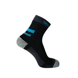Dexshell Running Socks M водонепроникні Шкарпетки з блакитними смугами