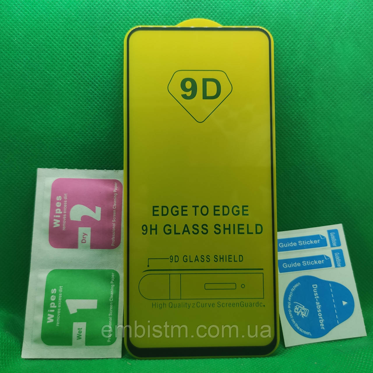 

Защитное стекло для Xiaomi Redmi 10 Full Glue 9D 9H на весь экран телефона клей по всей поверхности, Черный