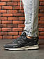 Чоловічі кросівки New Balance 574 since 1994 Gray/Black (темно сирі) А1272 замшеві чоботи кроси, фото 10