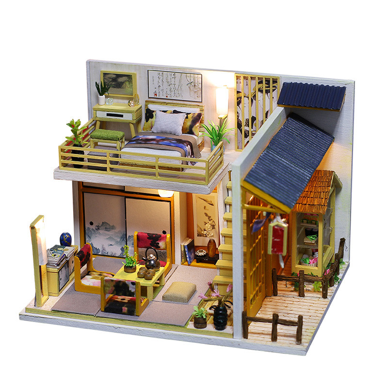 

Набор для творчества Румбокс Diy mini house Домик с мебелью (J-002F)