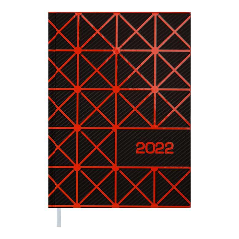 Ежедневник 2022 Buromax A5 Linea BM.2151_Оранжевый