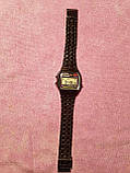 Мужские наручные электронные часы CASIO wr a159w  (Касио),  черный металик., фото 4