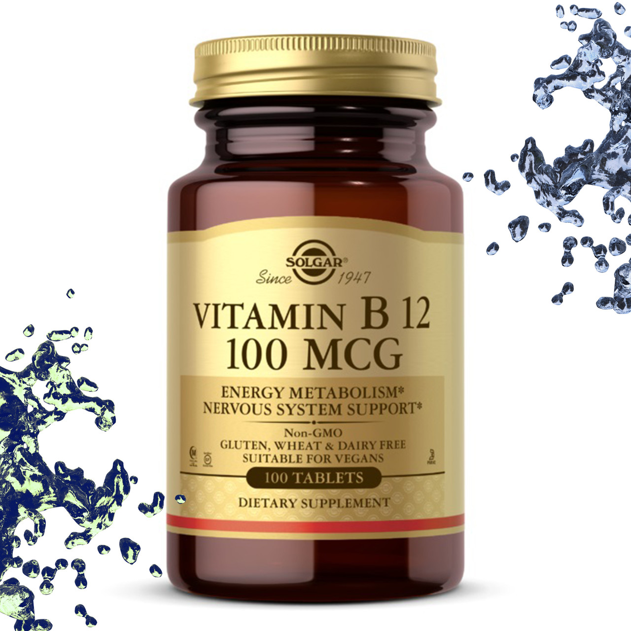 

Витамин В-12 SOLGAR Vitamin B 12 100 мкг 100 таблеток