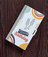 Шкатулка-конверт для денег "Happy Birhday"