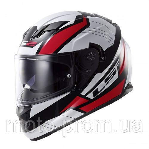 

Шлем LS2 FF320 STREAM OMEGA, BLACK-WHITE-RED размер S