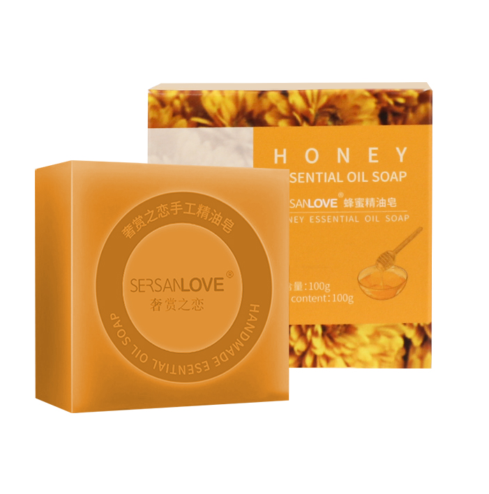 Мило ручної роботи SERSANLOVE Honey Essential Oil Мило з ефірною олією меду 100 гр