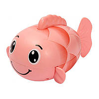 Игрушка для купания "Рыбка", розовый Lindo Розовый