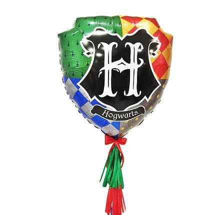 Композиція з куль на день народження в стилі Гаррі Поттер і кулька цифра, фото 2