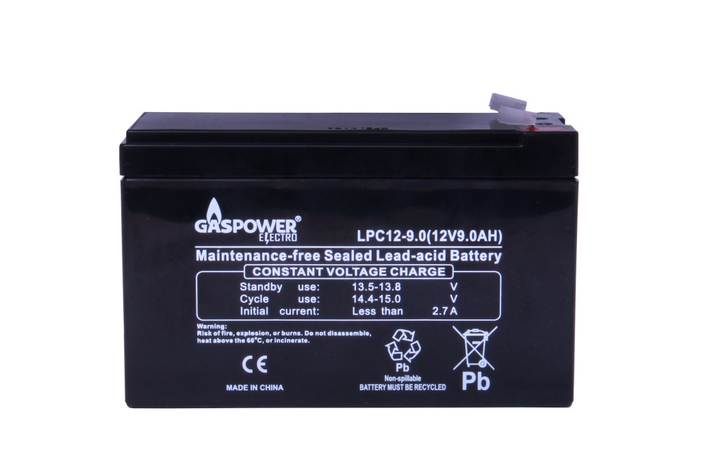 Свинцево-кислотний акумулятор Gaspower Electro LPC 12-9.0