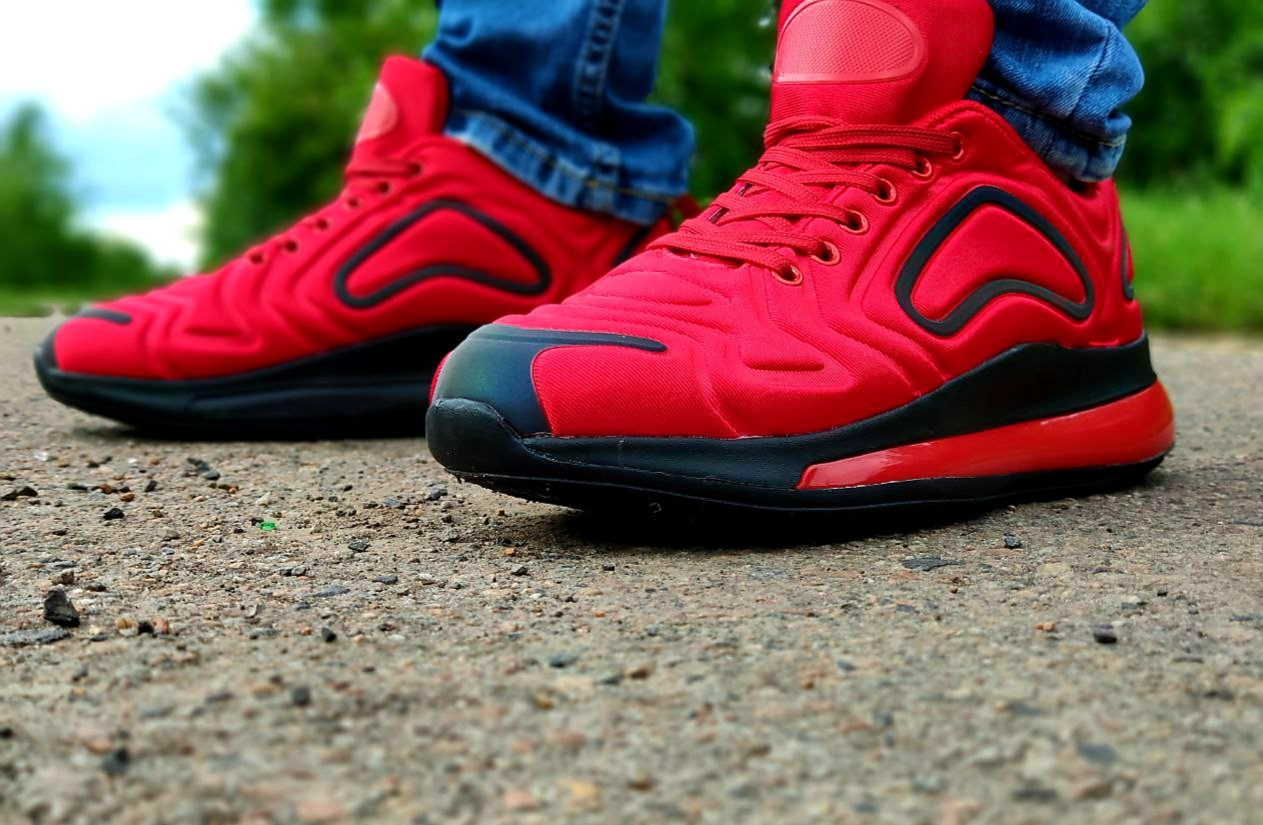 

Мужские кроссовки в стиле Nike Air Max 720 красные 45р, Красный