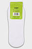 Шкарпетки-сліди чоловічі білі розмір 41-47 Уют 133366T, фото 2