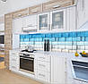Кухонная панель на стену жесткая 3д кафельная мозаика, с двухсторонним скотчем 62 х 205 см, 1,2 мм, фото 2