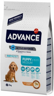 Advance (Адванс) Medium Puppy Корм для щенков средних пород 12 кг, фото 2