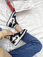 Чоловічі кросівки Nike Air Jordan Retro High Black/White (чорно-білі) NJ006 високі чоловічі кроси, фото 9