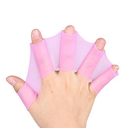 Ласты для рук (розовый) M L