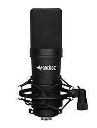 Студийный микрофон Manchez MU-5 (XLR) с "пауком" + чемодан Black