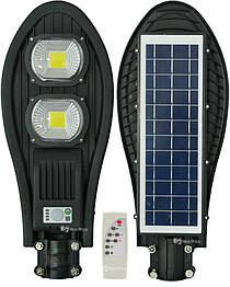 Світильник вуличний на сонячній батареї з датчиком руху UKC COB з пультом 220W (7481)