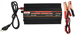 Преобразователь напряжения(инвертор) UKC 12-230V 1300W + USB с зарядкой аккумулятор Black (7060)