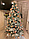 Пышная новогодняя искусственная Литая елка Ковалевская 2.10м. Заснеженная зеленая с подставкой / Ёлка / Ель, фото 5