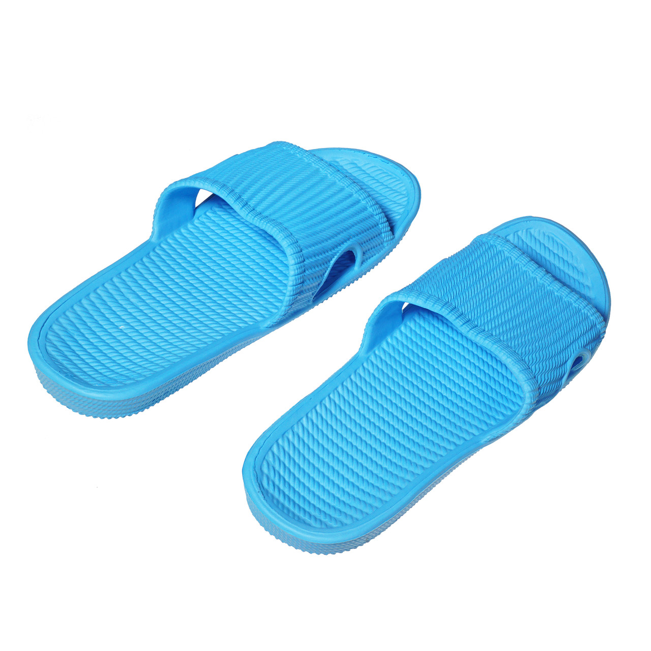 

Шлепанцы для ванной и душа Supretto резиновые противоскользящие, синие (Арт. 71070001)