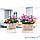 Горщик для квітів балконний Kapadokya 4,7 л прозоро-кришталевий, фото 3