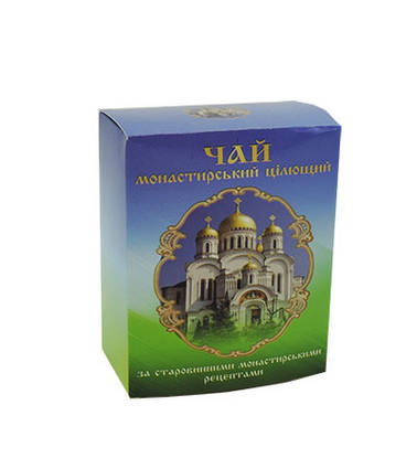 Чай Монастирський цілюще - коробка