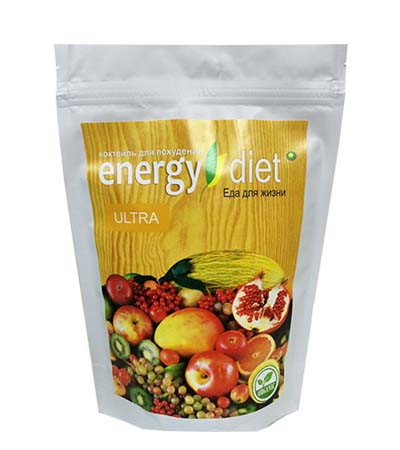 ENERGY DIET ULTRA - Коктейль для похудения (Энерджи Диет Ультра) - пакет