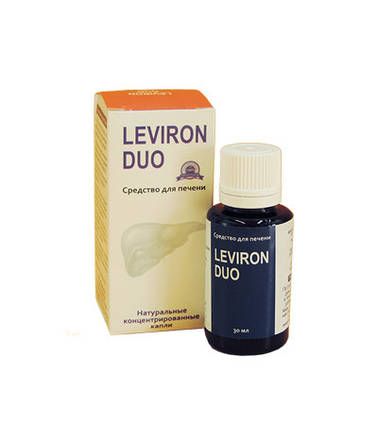 Leviron Duo - Засіб для відновлення та очищення печінки (Левирон Дуо)