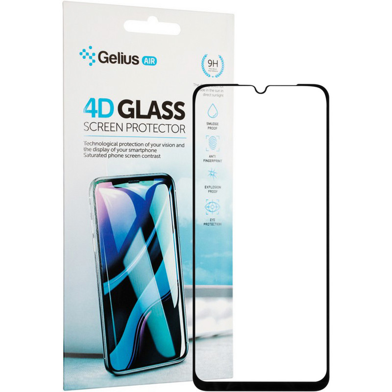 Защитное стекло Gelius Pro 4D Full Glue для Xiaomi Redmi Note 7 Black