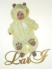Зимний комплект на выписку для новорожденного "Панда" Lari (конверт, шапочка, человечек ): конверт-одеяло, фото 3