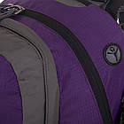 Рюкзак туристический с каркасной спинкой Color Life 825 30 литров Purple-Grey, фото 4
