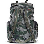 Рюкзак туристичний Daiwa 6919 35 літрів Camouflage-Grey, фото 4