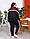 Спортивный женский костюм с лампасами, большой размер, фото 6