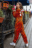 Піжама Кигуруми вогняний Тигр L (на ріст 168-178см), фото 2