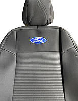 Чехлы на FORD C-MAX 2003-2010гг. (мінівен) (airbag, 5 отдельных сидений., 5 подгол.)