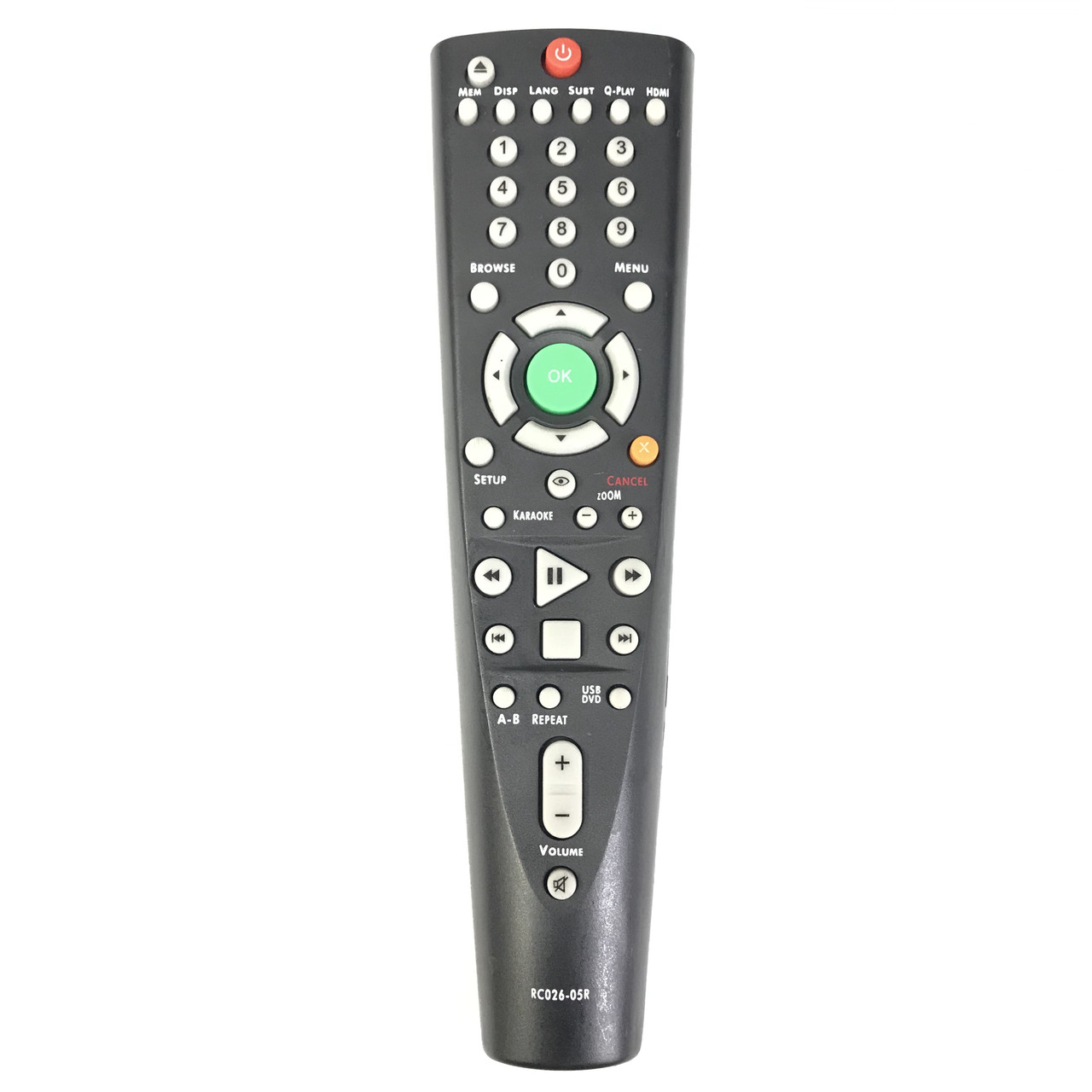 Пульт дистанционного управления BBK RC026-05R USB+HDMI [DVD]