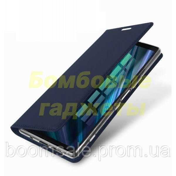 

Чехол-книжка для Samsung A8 2018 (A530) Dux Ducis Skin Pro blue, Синий