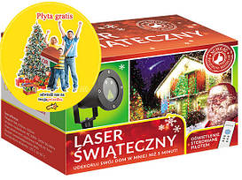 Лазерный проектор STAR SHOWER 3 цвета 8в1 для